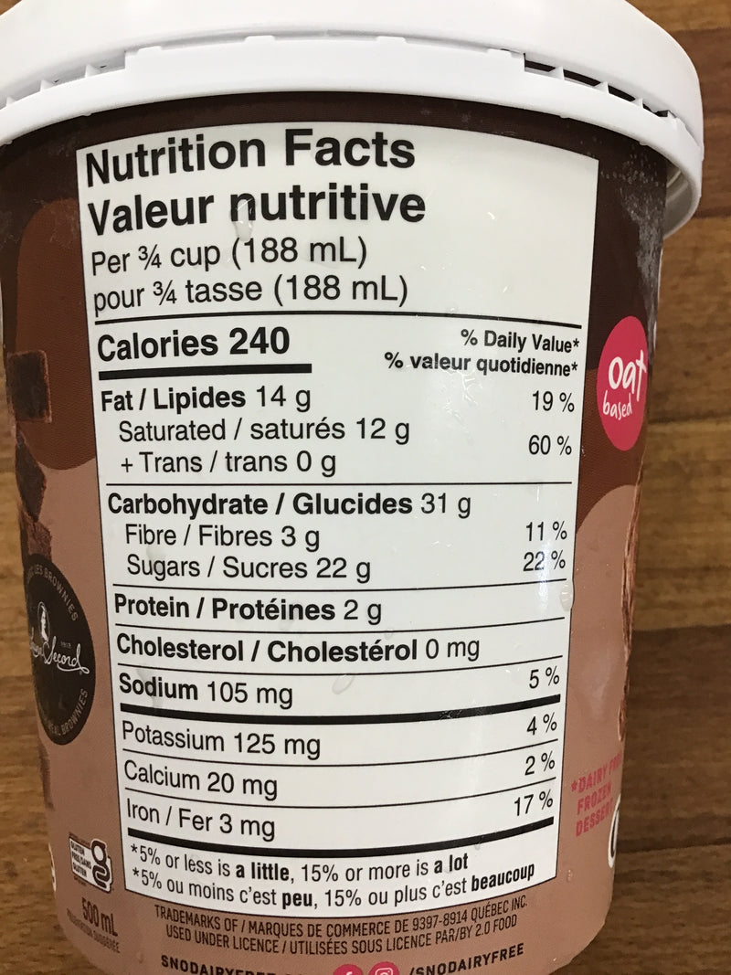 Dairy-Free Chocolate Fudge Brownie Ice Cream By Sno