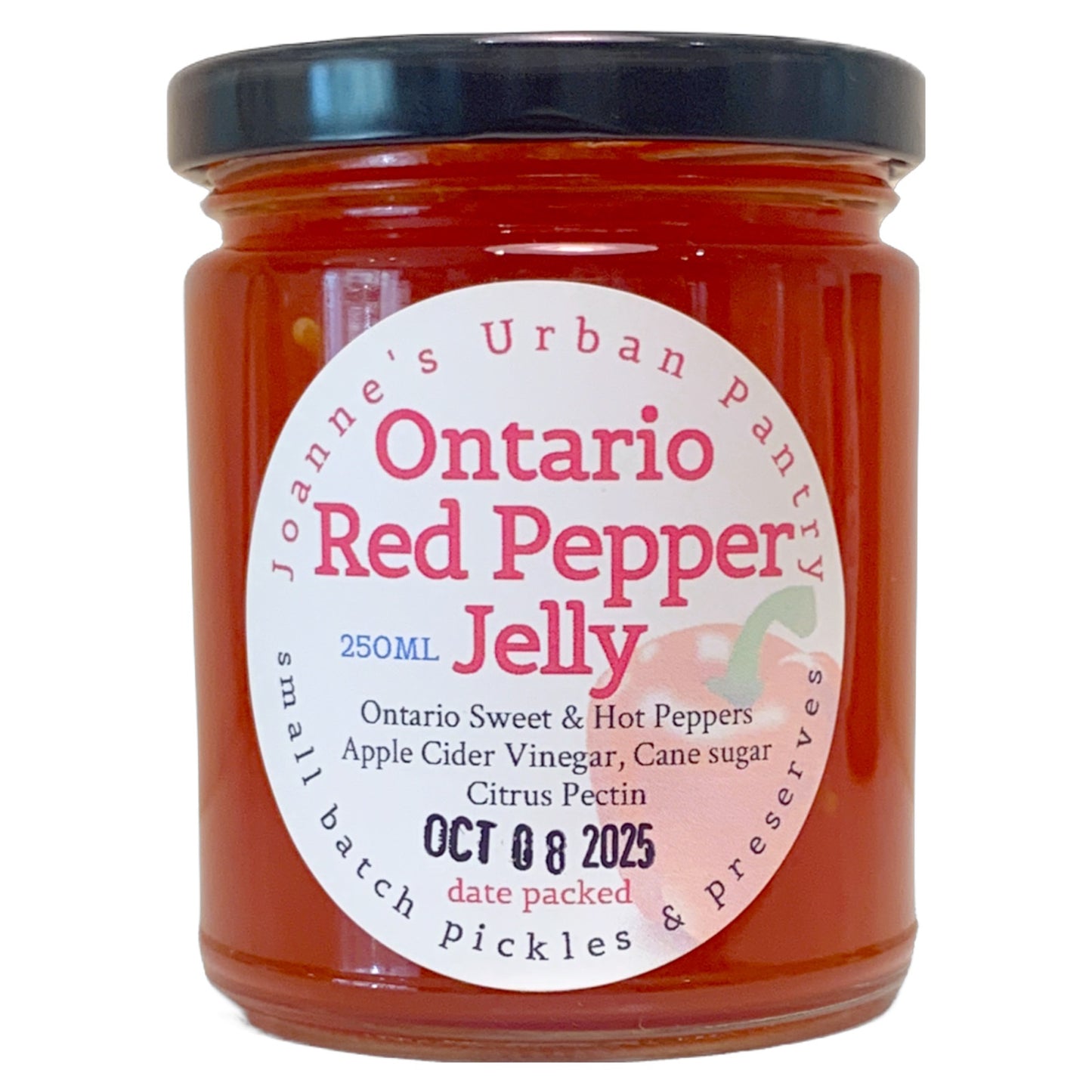 Red Pepper Jelly By Joanne's Urban Pantry (250ml)