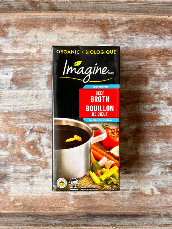 Beef Broth - Low Sodium By Imagine