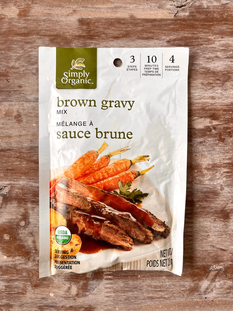 Brown Gravy Mix By Simply Organic