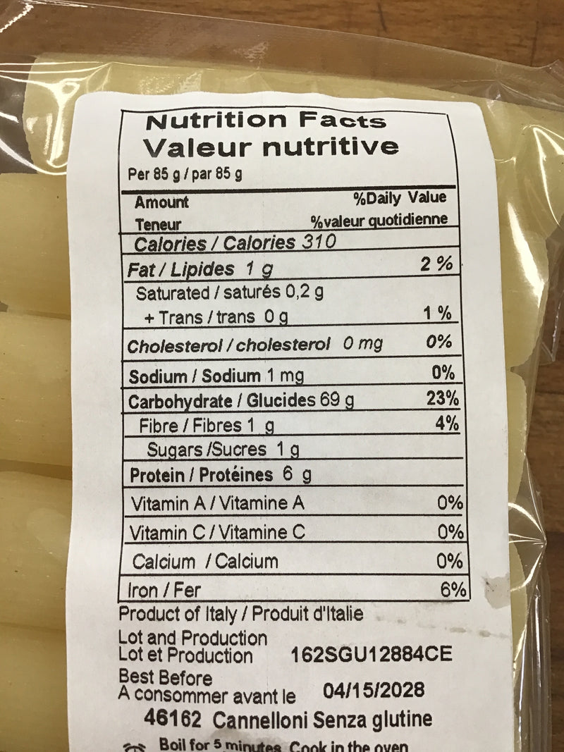 Cannelloni By La Fabbrica Della Pasta