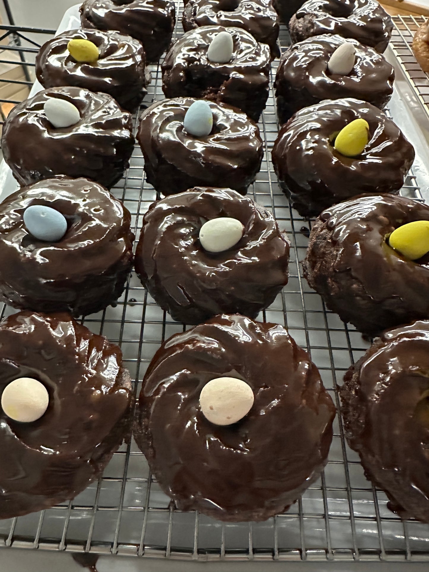 Easter Chocolate Cruller (6) (Available In Season Only)