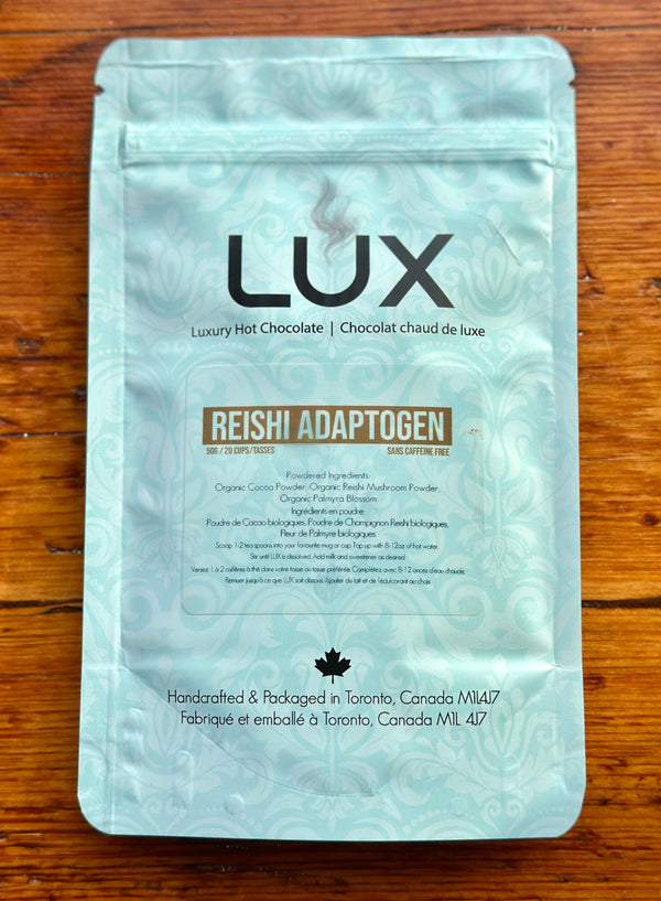 Reishi Adaptogen Hot Chocolate By Lux