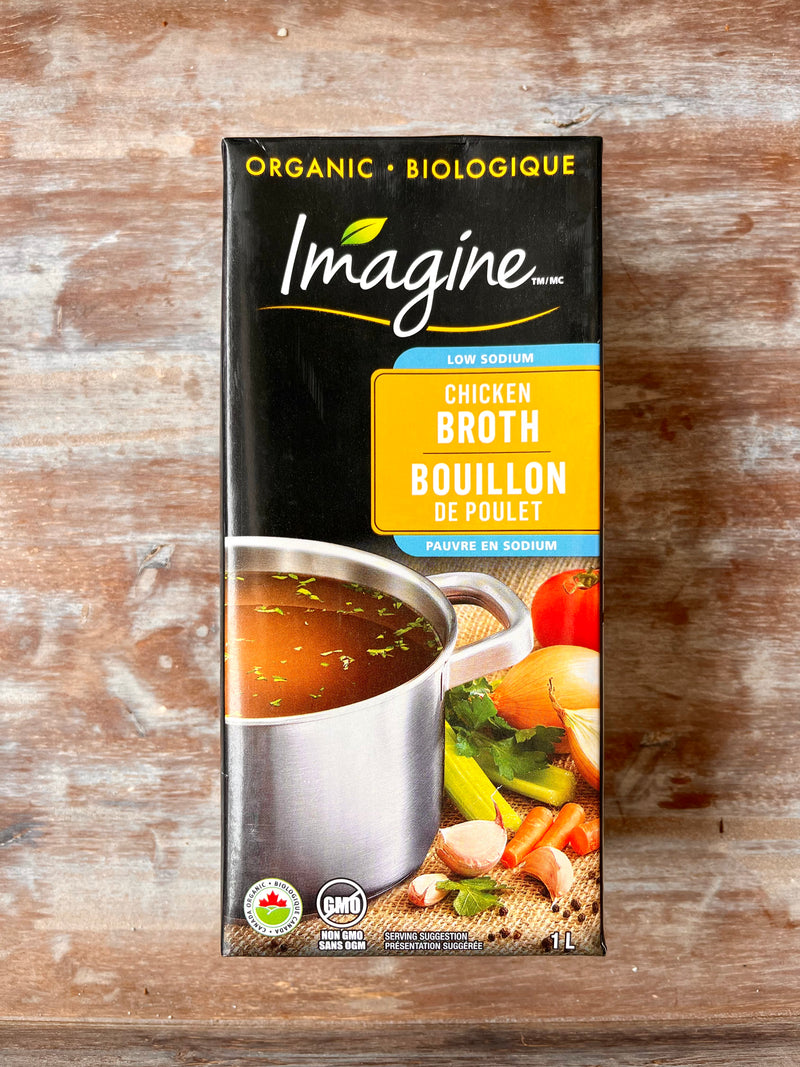 Chicken Broth - Low Sodium By Imagine