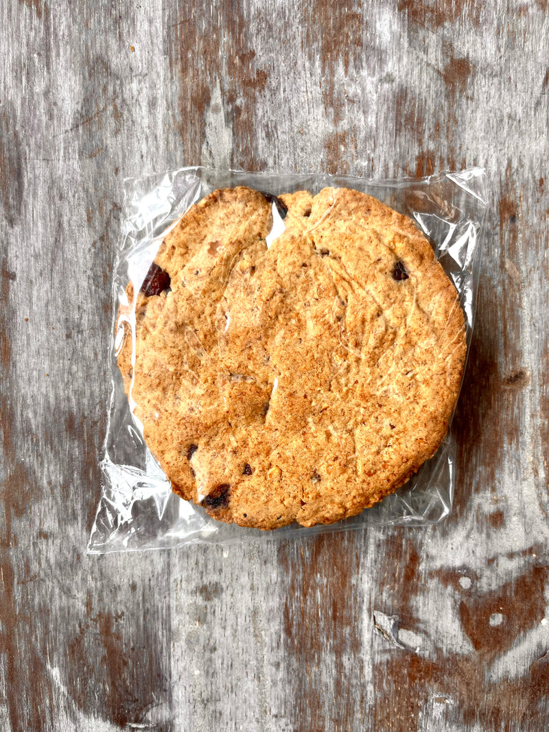 Biscuit à l'avoine et à l'orange et aux canneberges