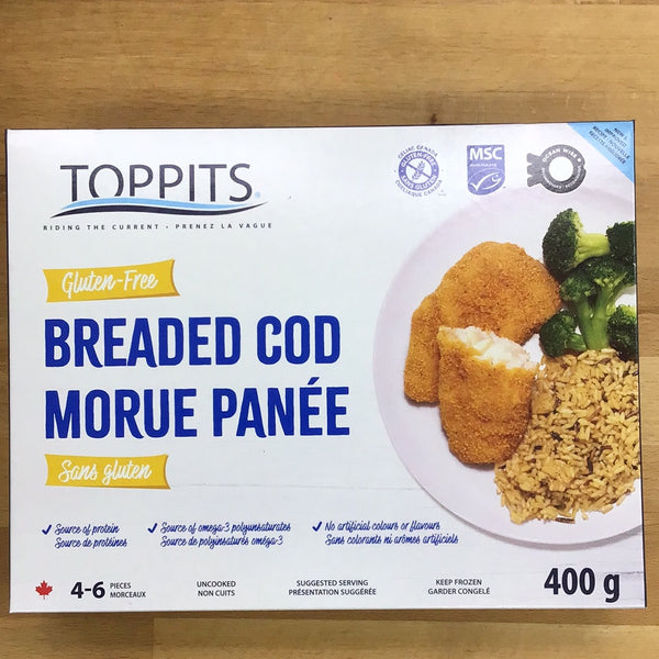 Breaded Cod By Toppits