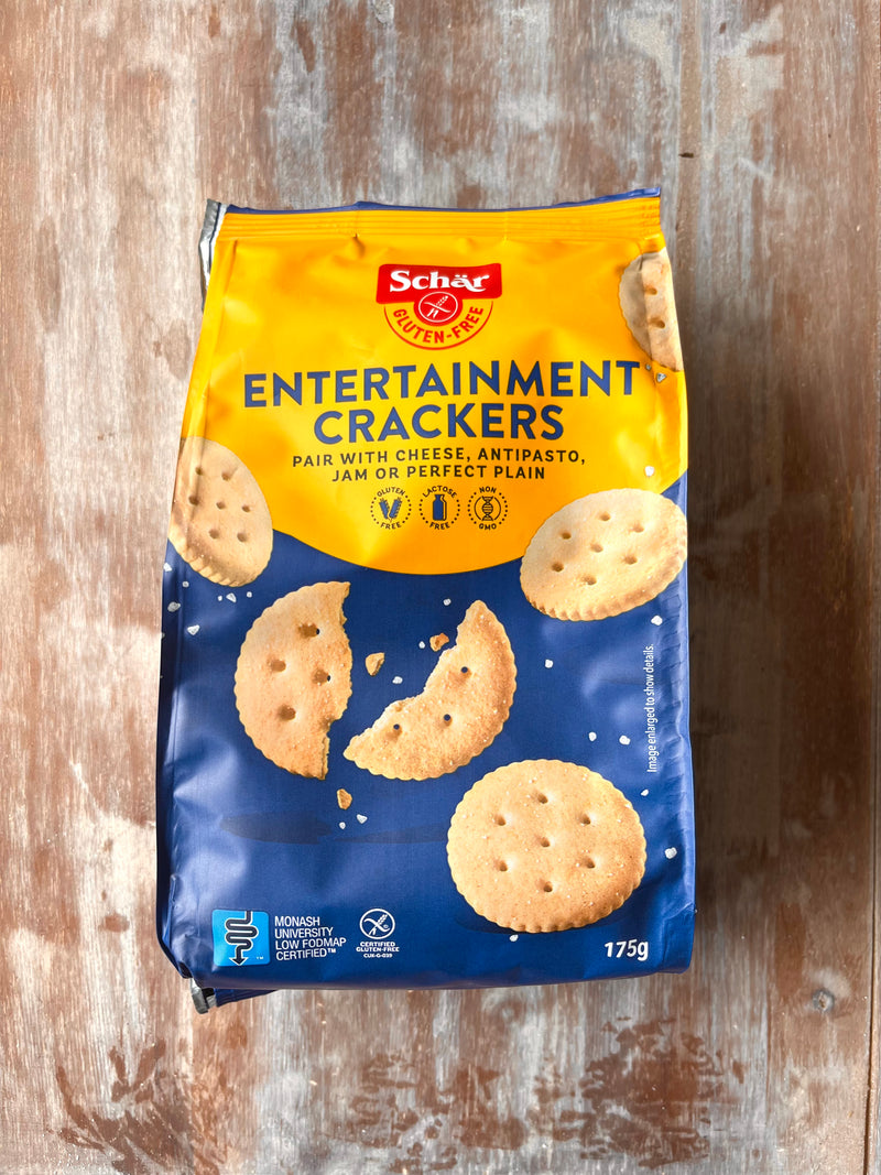 Biscuits apéritifs crackers sans gluten SCHAR