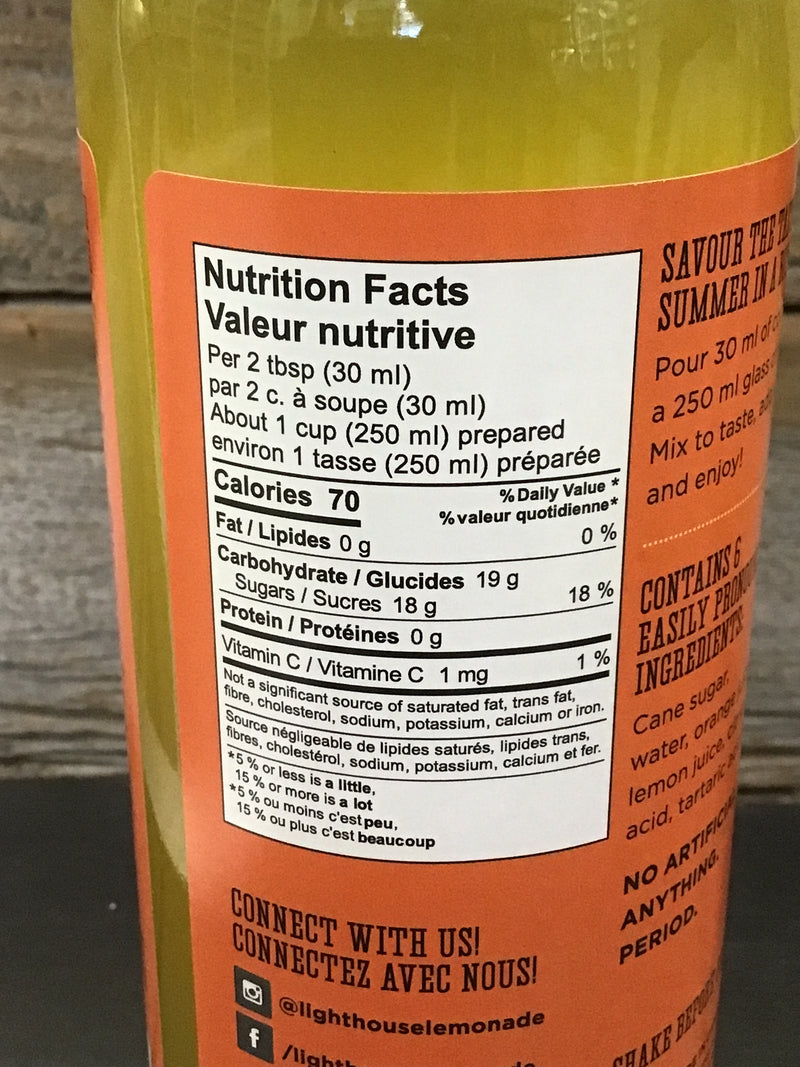 Orange-Lemon Cordial By Lighthouse Lemonade
