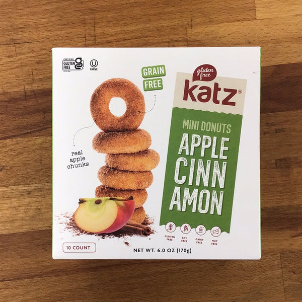 Mini Apple Cinnamon Donuts by Katz