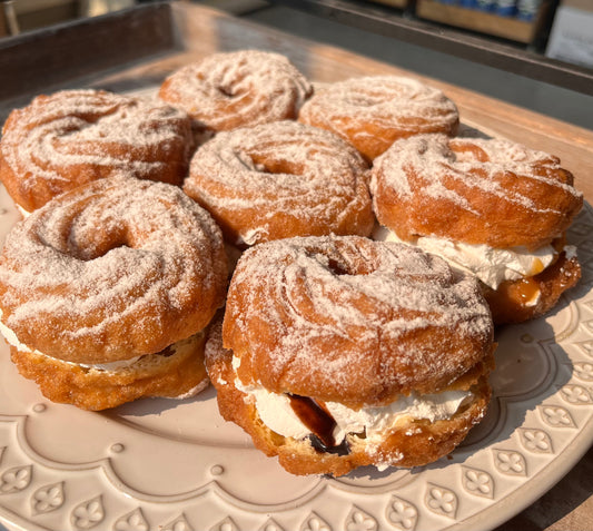 Caramel Filled Cruller - Available Friday And Saturday Only in Store