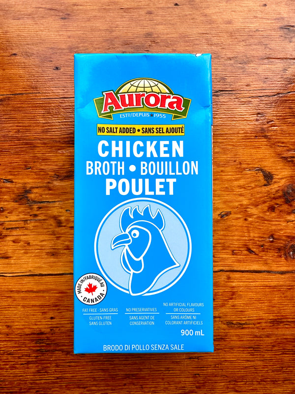 Chicken Broth (No Salt) By Aurora