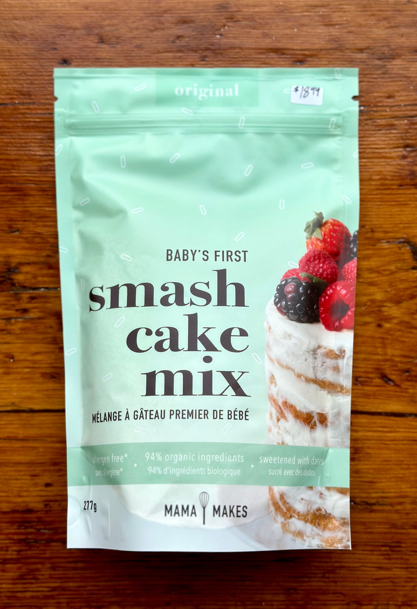 Baby’s First Smash Cake Mix By Mama Makes