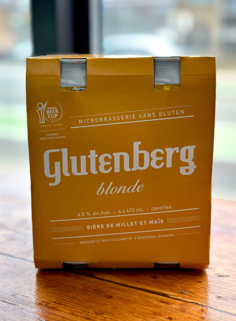 Glutenberg Blonde Ale - 4x473ml (Need to be 19 years old to buy)