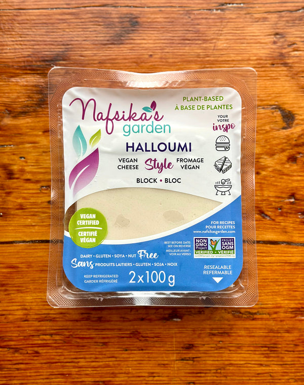 Vegan Halloumi Style Block By Nafsikas Garden 200g