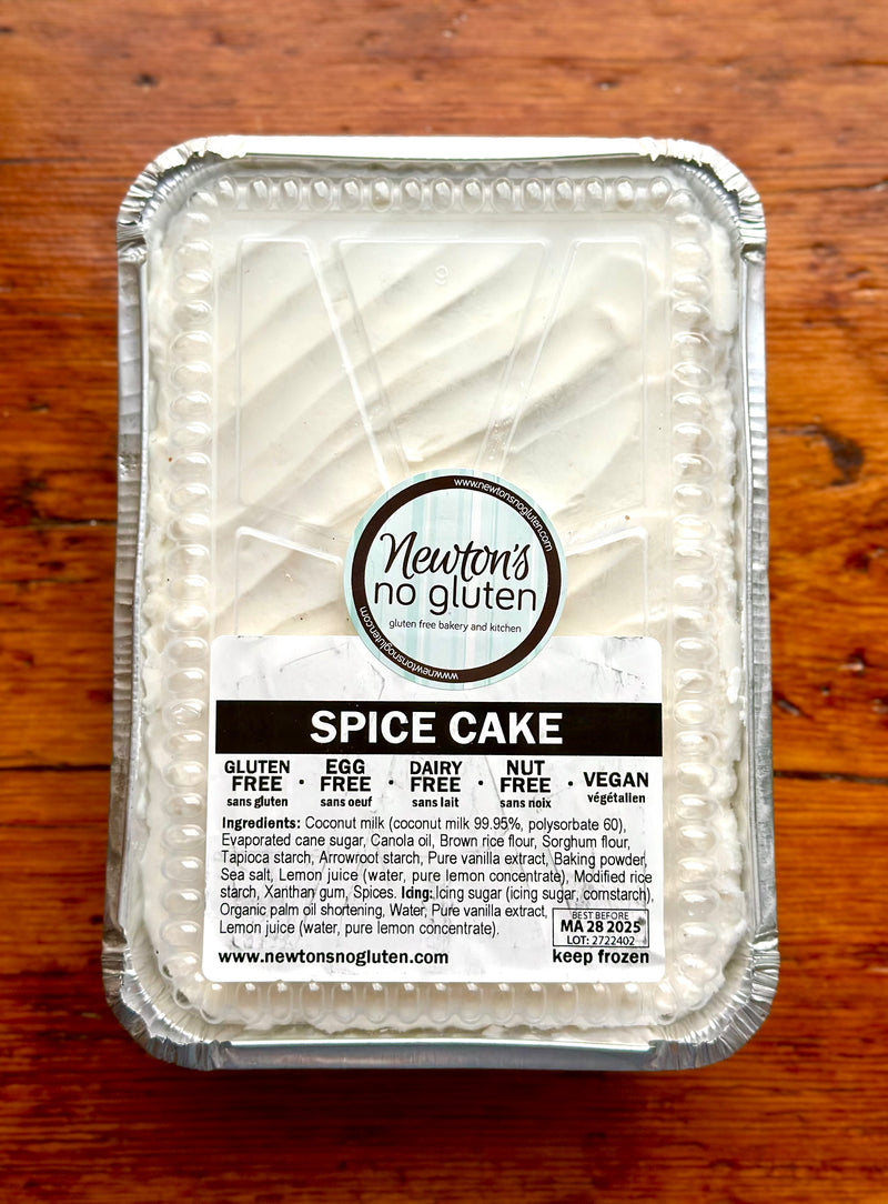Spice Cake By Newton’s No Gluten