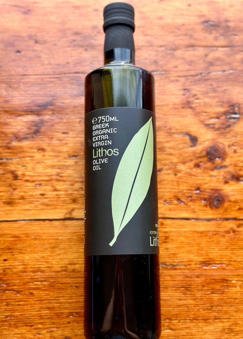 Greek Organic Extra Virgin Lithos Olive Oil By Petrino