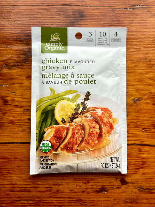 Chicken Flavoured Gravy Mix By Simply Organic