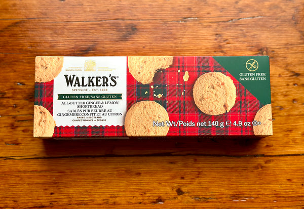 Ginger & Lemon Butter Shortbread By Walkers