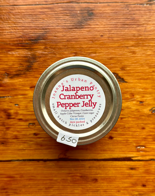 Jalapeño Cranberry Pepper Jelly (125ml) By Joanne’s Urban Pantry