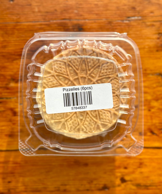 Pizzelles (6pcs)