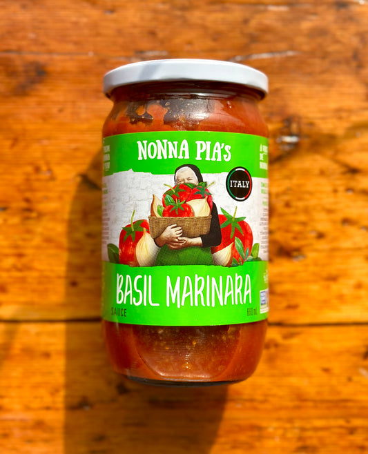 Basil Marinara Sauce By Nonna Pia’s