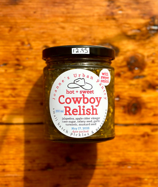 Cowboy Relish By Joanne’s Urban Pantry