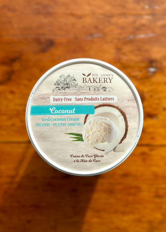 Dairy-free Coconut Ice Cream 1L by Ste. Anne’s Bakery