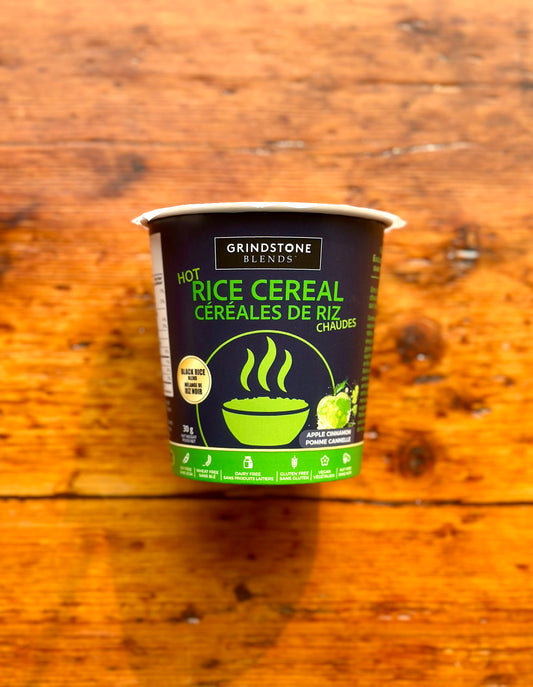 Apple Cinnamon Hot Rice Cereal Cup By Grindstone Blends