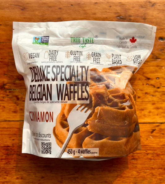 Cinnamon Belgian Waffles By True Taste Cafe