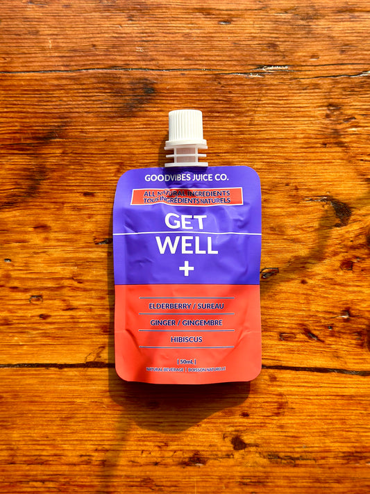 Get Well + - Let Food Be Thy Friend By Goodvibes Juice