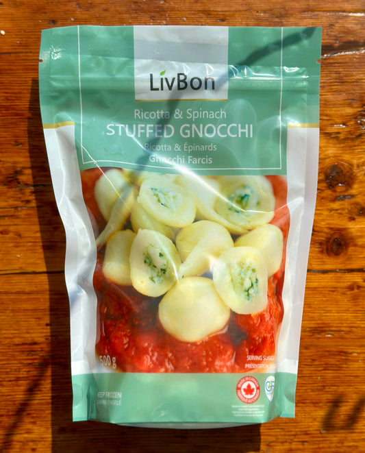 Ricotta & Spinach Stuffed Gnocchi By Livbon