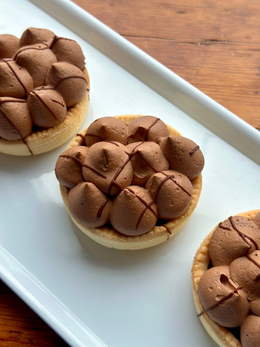 Chocolate/Caramel Tartlets By L'Artisan DF (In-Store only)