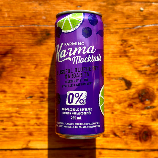 Blissful Blueberry Margarita by Farming Karma