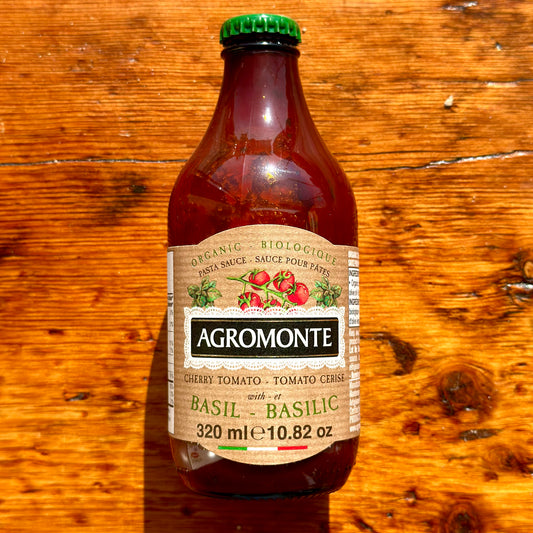 Organic Basil Tomato Sauce By Agromonte