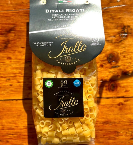 Ditali Rigati Gluten Free Pasta By Irollo
