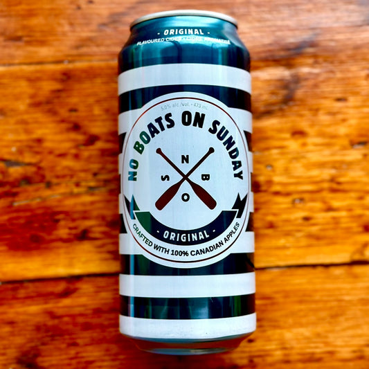 Original Flavoured Cider By No Boats On Sunday