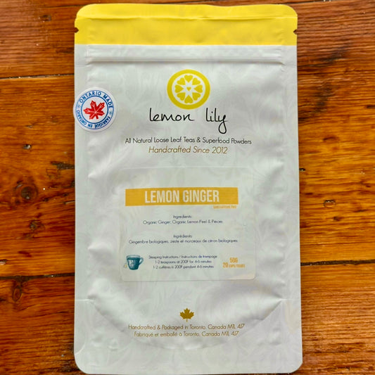 Lemon Ginger Tea By Lemon Lily