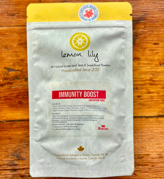 Immunity Boost Low Caffeine By Lemon Lily