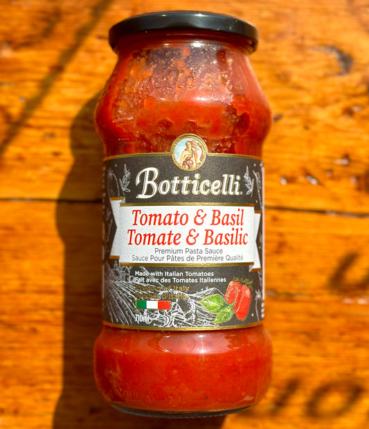 Tomato & Basil Sauce By Botticelli