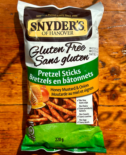 Honey Mustard & Onion Pretzel Sticks By Snyder's