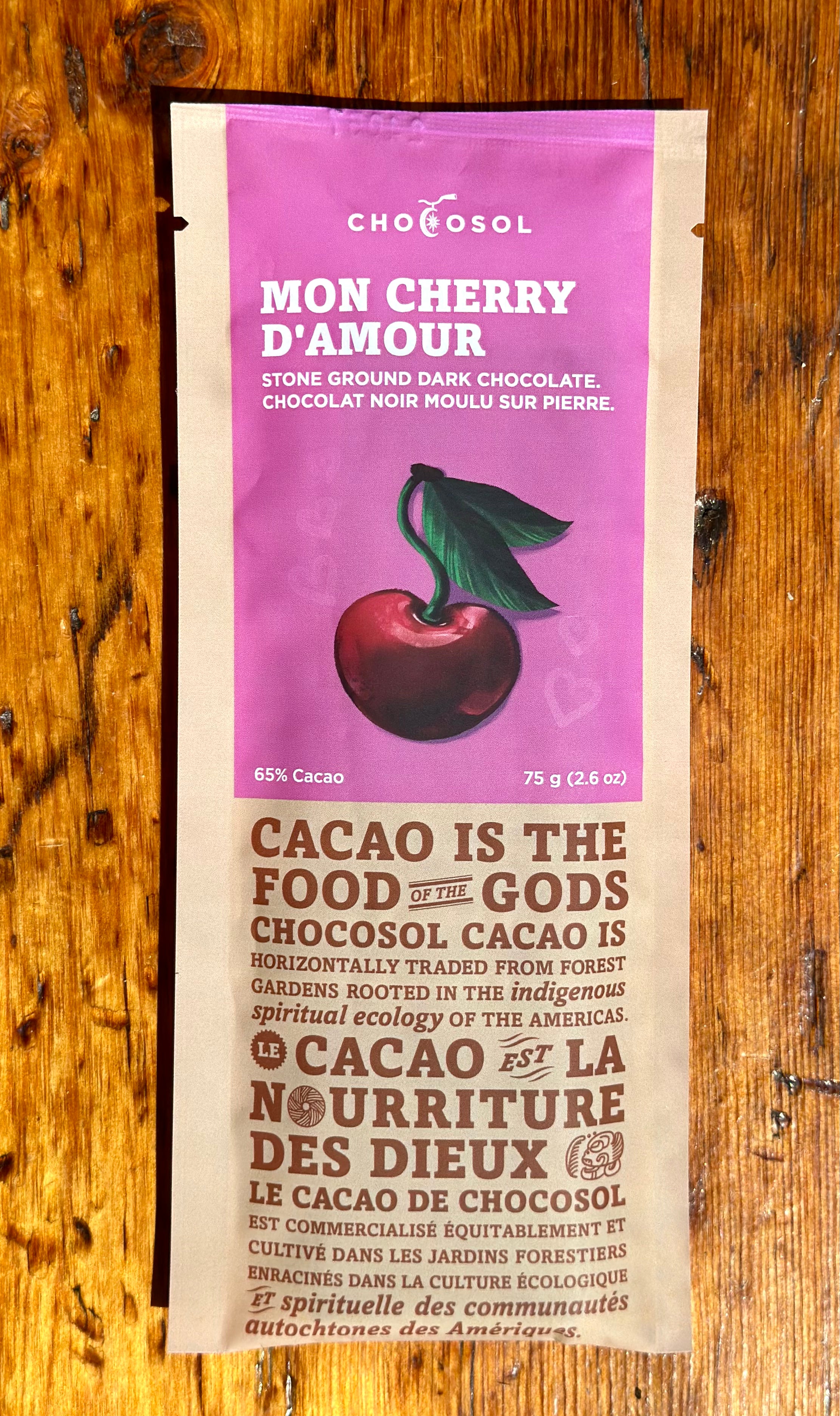 Chocosol Mon Cherry D’Amour Dark Chocolate By Chocosol – The Bread Essentials