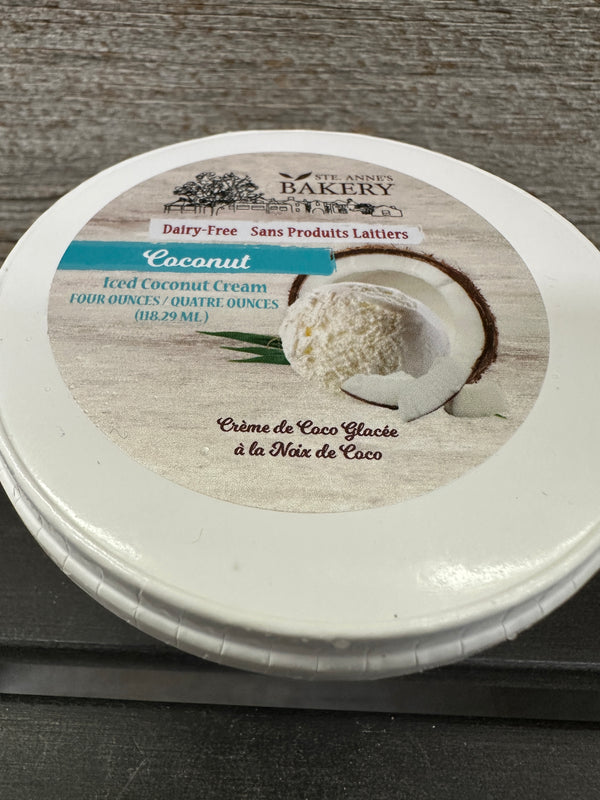 Dairy Free Vanilla Ice Cream by Ste. Anne’s Bakery (single serving)