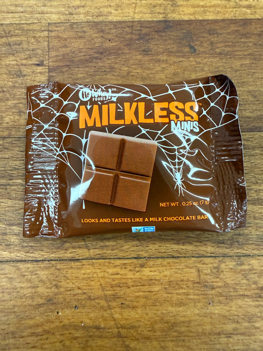 Milkless Mini Bars Halloween Display Case By No Whey Foods