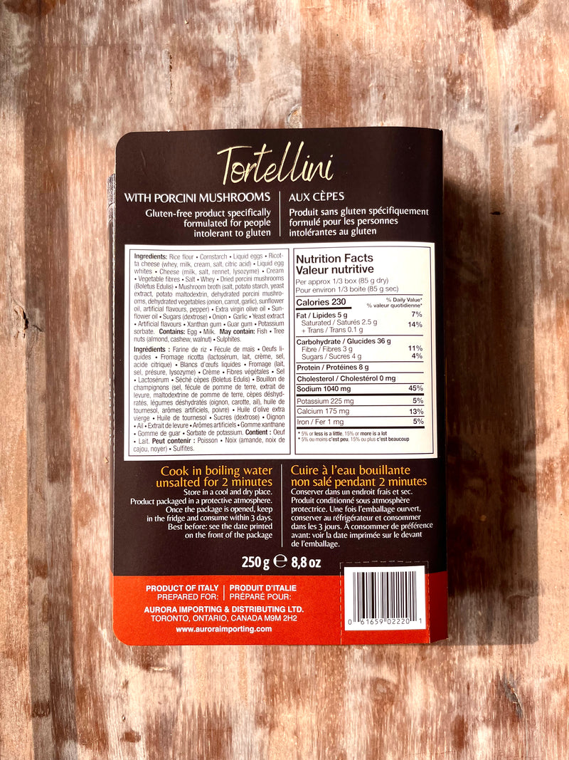 Tortellini aux cèpes par Allessia