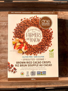 Brown Rice Cacao Crisps By One Degree