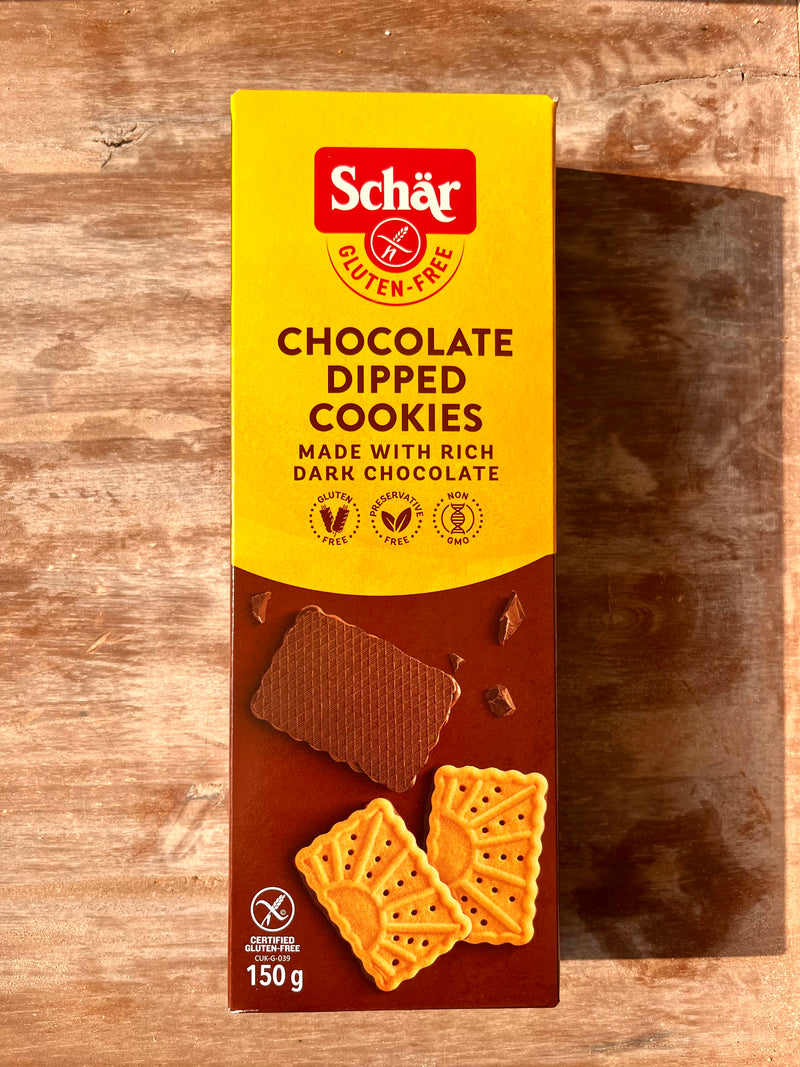 Schär Chocolate Dipped Cookies