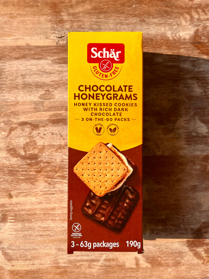 Honeygrams au chocolat Schär