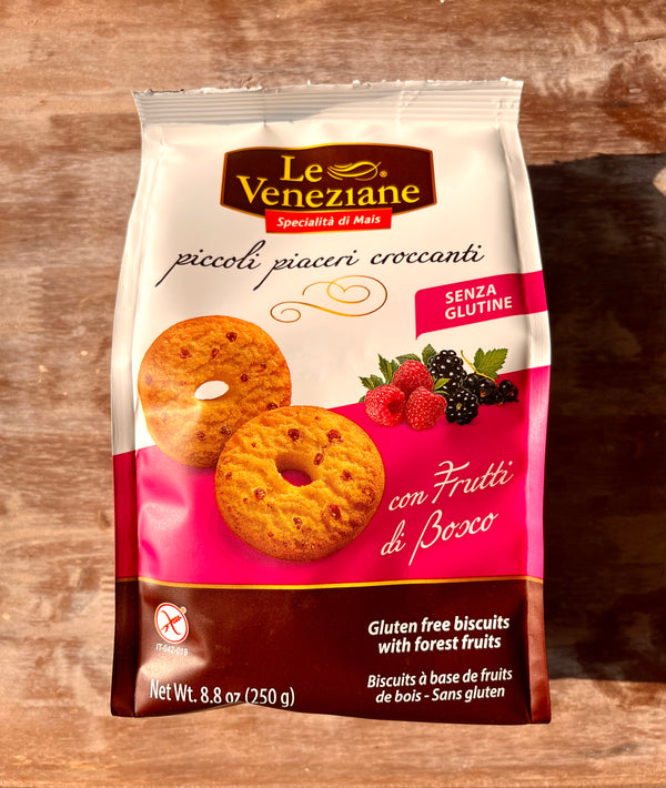 Le Veneziane Cookies with forest fruits