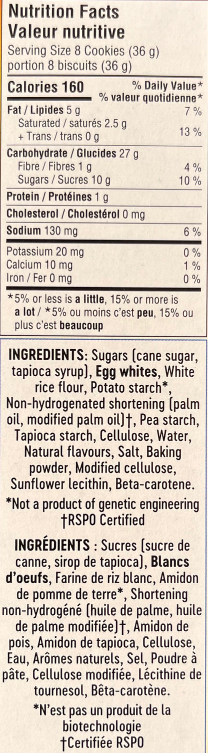 Gaufrettes à la vanille