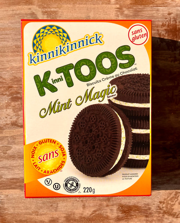 Chocolate Mint Creme Cookies By KinniToos